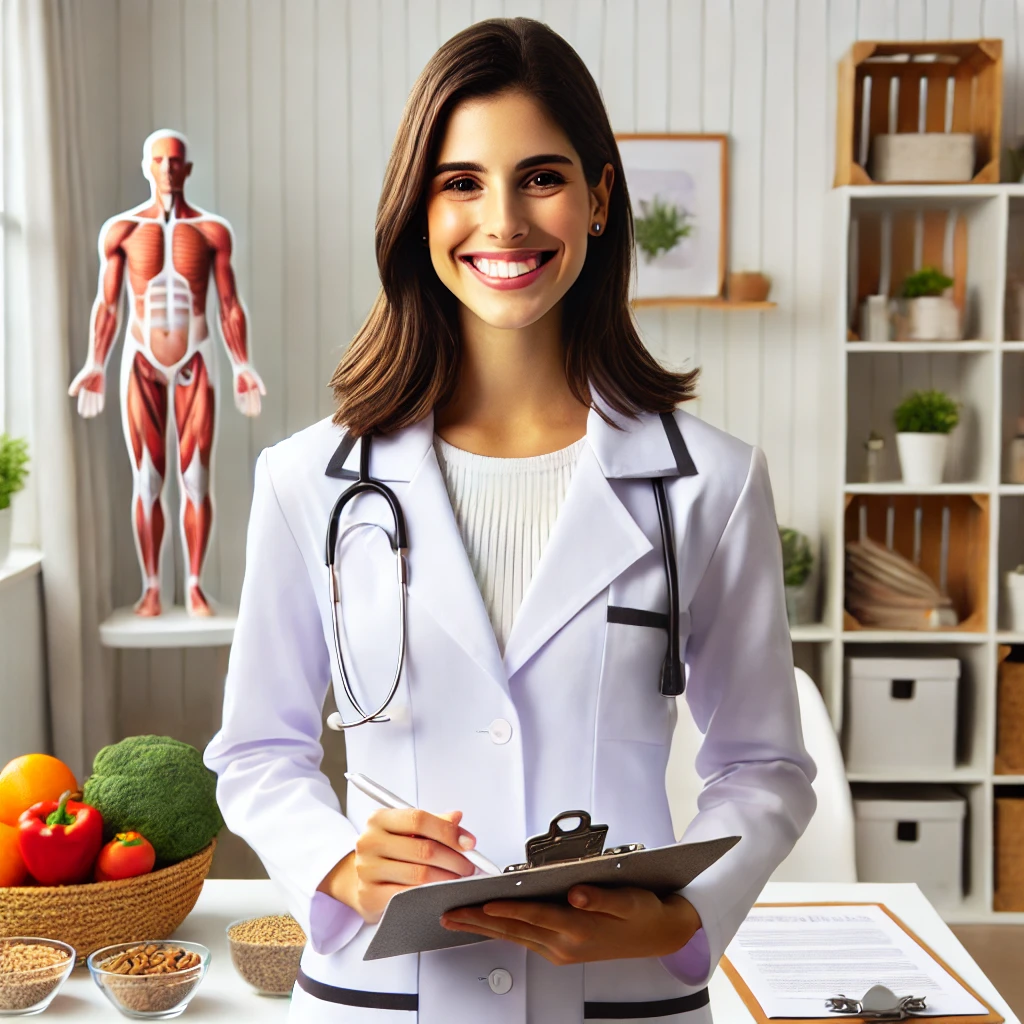 Uma médica nutricionista