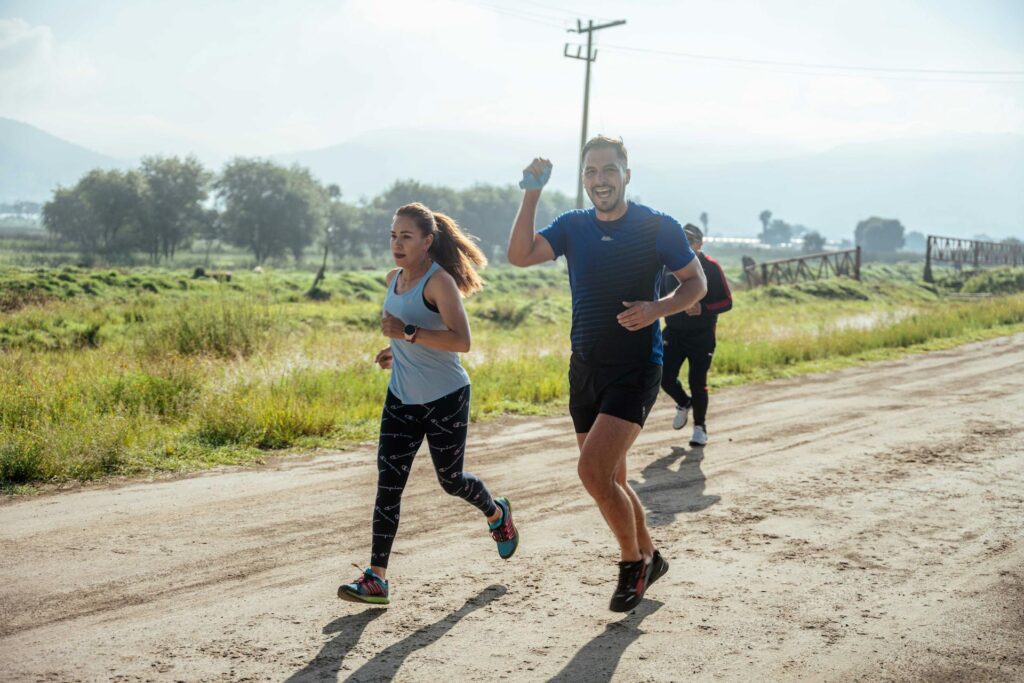 corrida ao ar livre