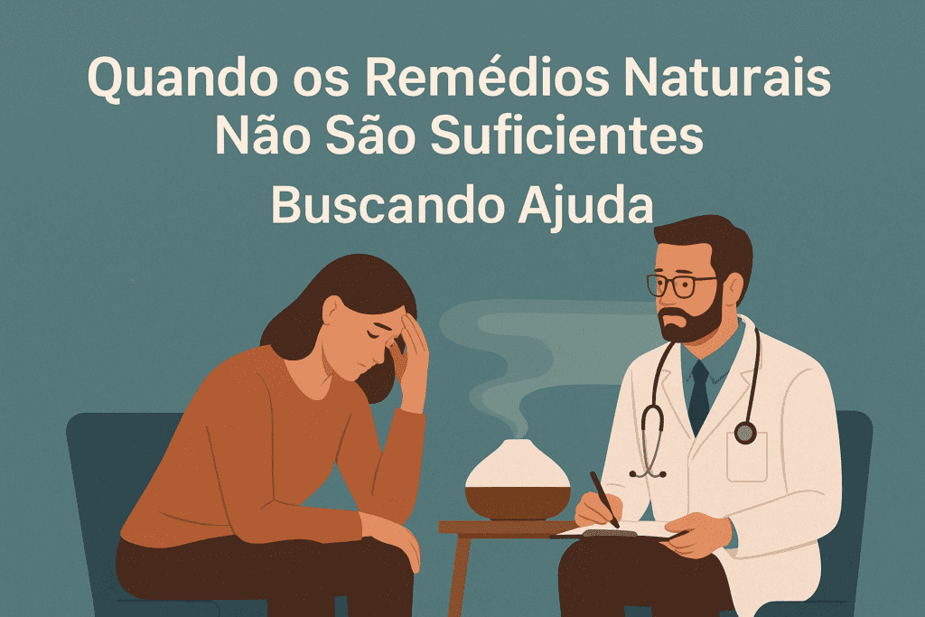 Remédios Naturais Não São Suficientes para dormir Buscando ajuda medica