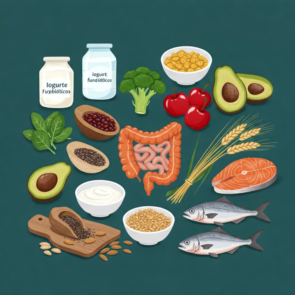 Alimentos Essenciais para o Intestino