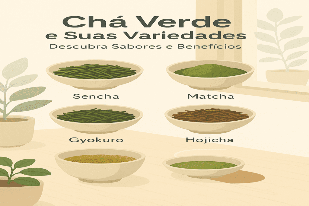 Chá Verde e Diferentes Tipos Explorando a Variedade e Seus Benefícios