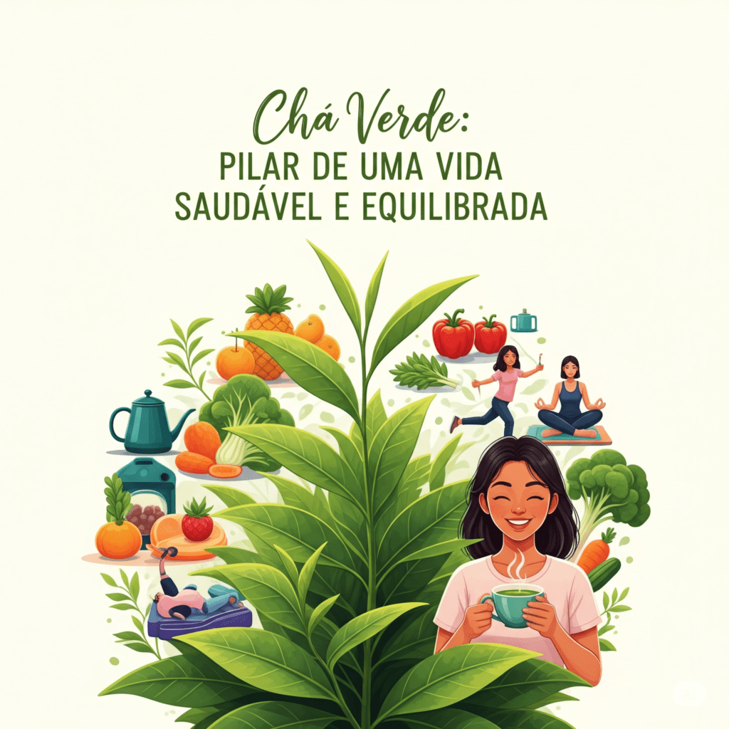 O Chá Verde como Pilar de uma Vida Saudável e Equilibrada