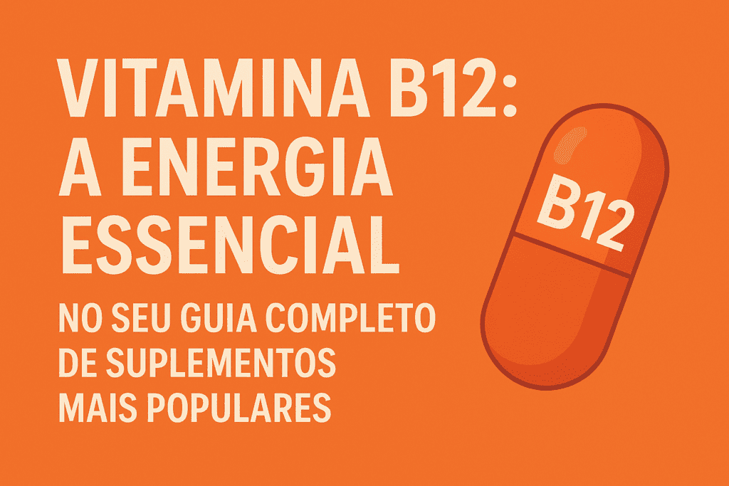 Vitamina B12 A Energia Essencial no Seu Guia Completo de Suplementos Mais Populares