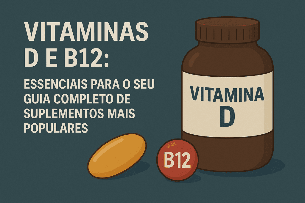 Vitaminas D e B12 Essenciais para o Seu Guia Completo de Suplementos Mais Populares
