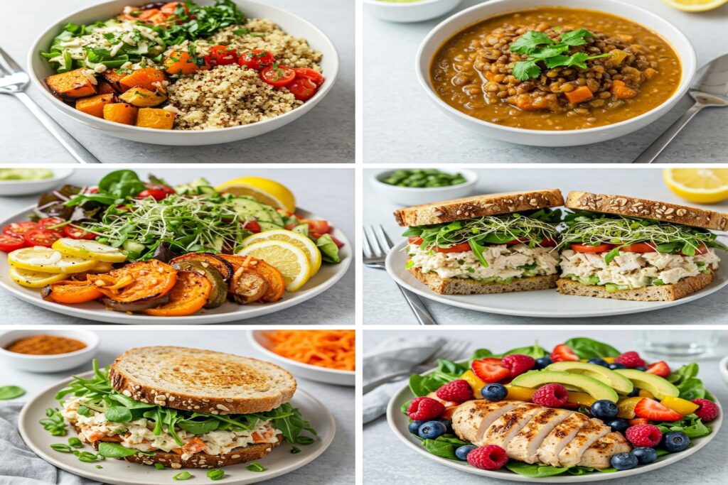 pratos saudaveis Receitas Saudáveis e Deliciosas para o Meio do Dia