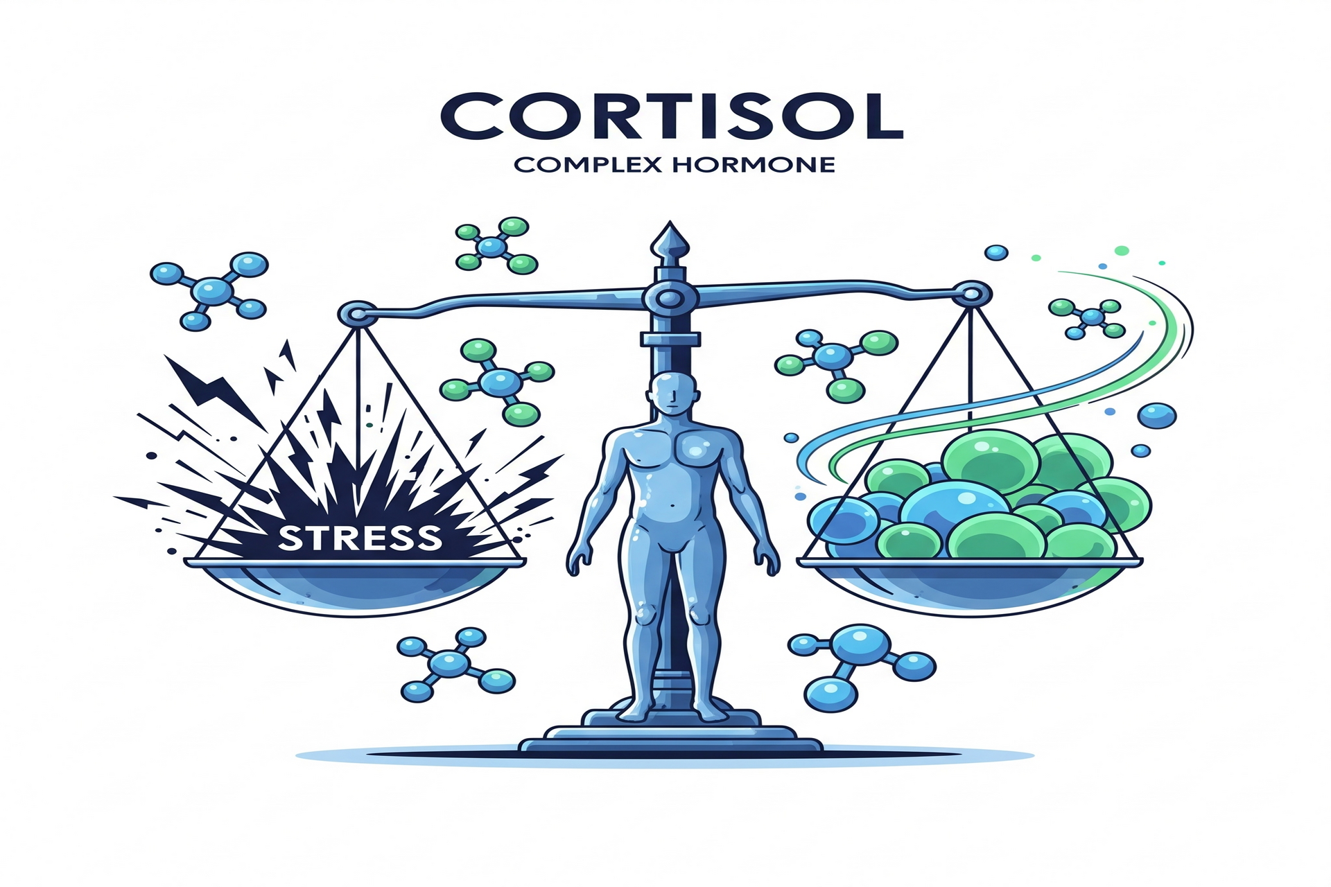 Desvende o cortisol, o hormônio do estresse, e aprenda a equilibrar seus níveis para saúde, bem-estar e perda de peso. Dicas práticas e cientificamente embasadas.