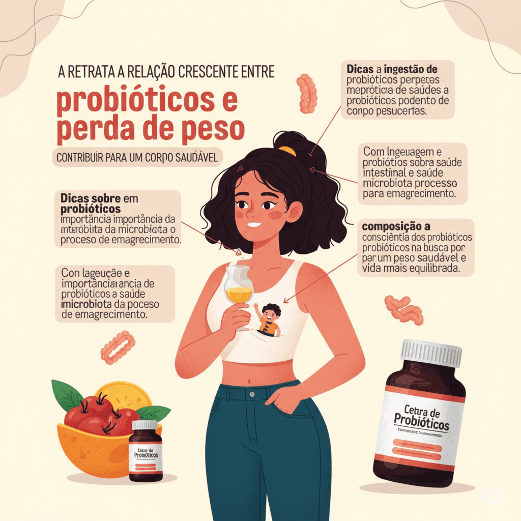 Probióticos e Perda de Peso: Uma Conexão Crescente"