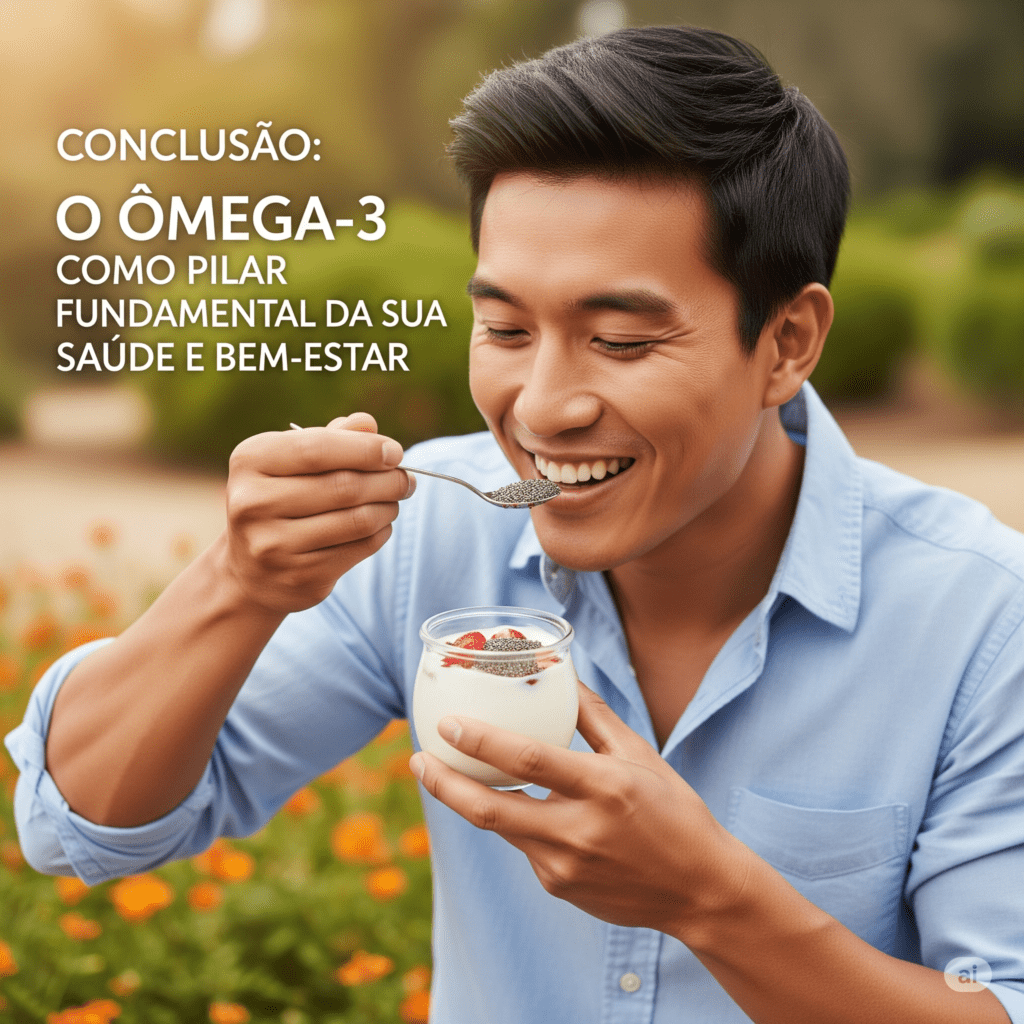 Pessoa feliz e saudável desfrutando de uma refeição com alimentos ricos simbolizando o pilar fundamental para a saúde e bem-estar