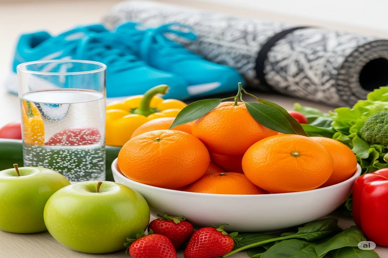 tangerina estilo de vida saudável bem-estar alimentação equilibrada